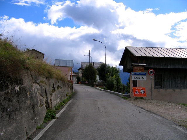 Sappada,panoramica del Comelico
